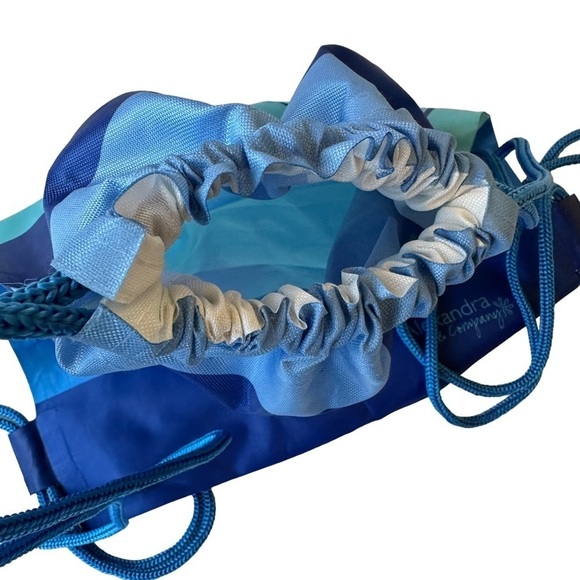 Kappa Kappa Gamma Drawstring Bag Blue by Alexandra & Company NWOT - Picture 5 of 8